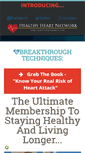 Mobile Screenshot of healthyheartnetwork.com